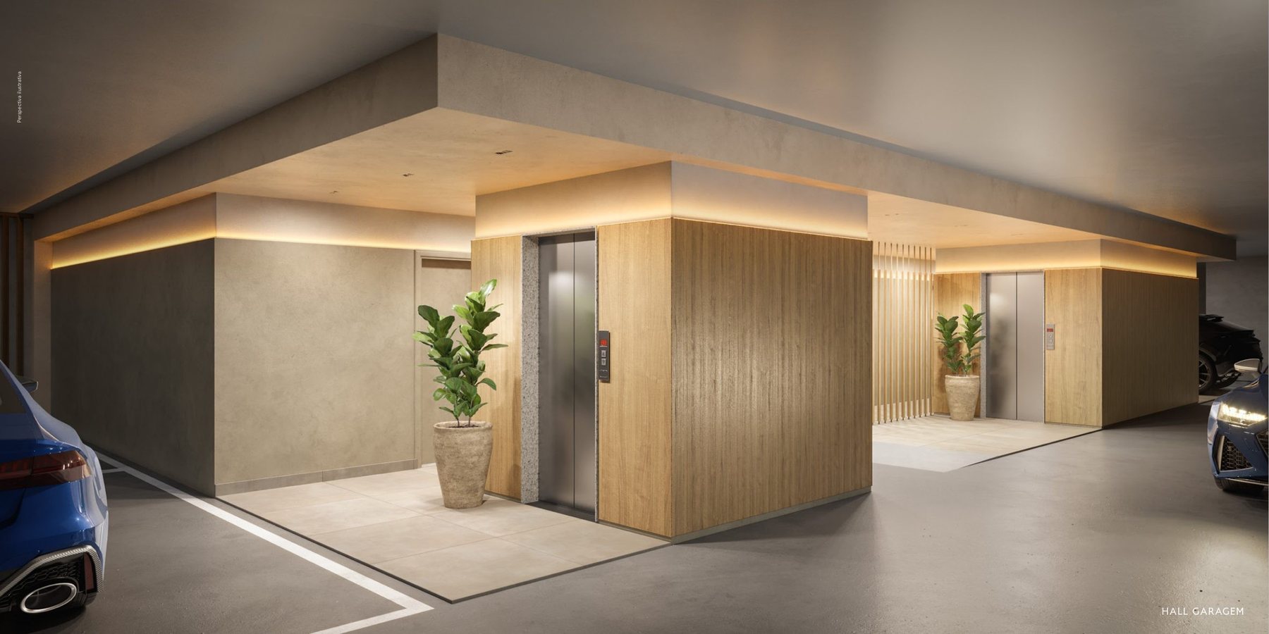 Hall da garagem — Marino by Breton