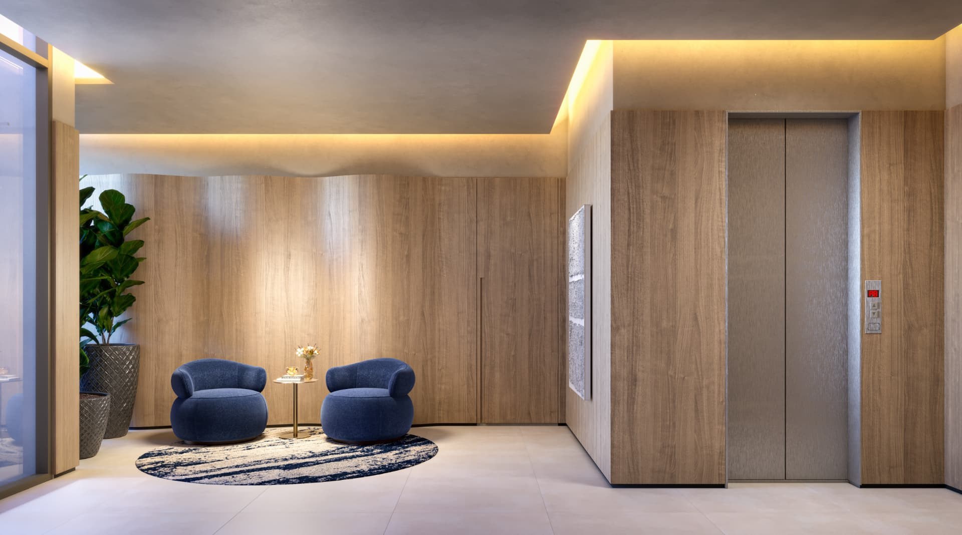 Lobby de acesso — Marino by Breton